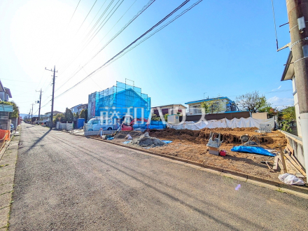 接道状況および現場風景 【八王子市めじろ台1丁目】/撮影日2026/04/11