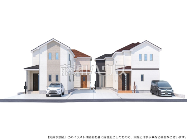 完成予想図(外観) 【春日井市上条町8丁目】 完成予想図(外観) 【春日井市上条町8丁目】