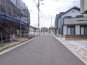 接道状況および現場風景