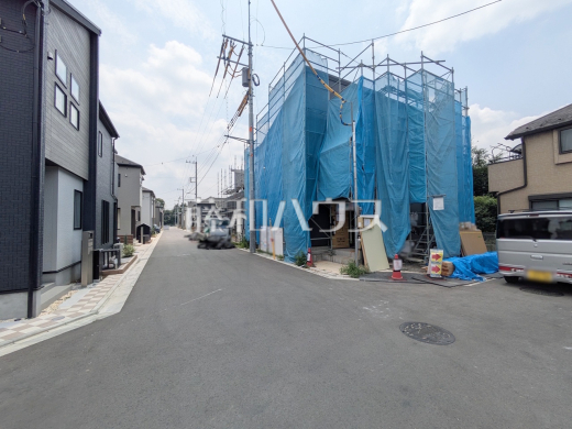 接道状況および現場風景 【東村山市青葉町1丁目】