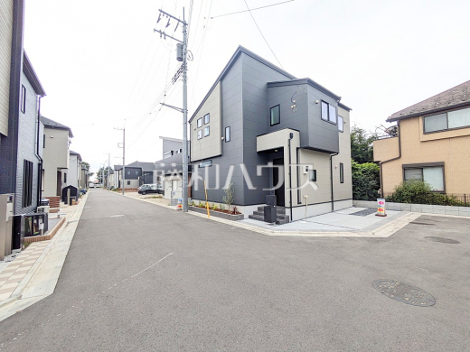 接道状況および現場風景 【東村山市青葉町1丁目】