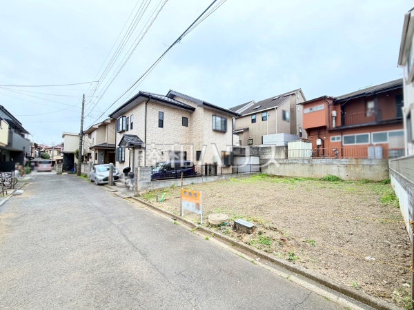 接道状況および現場風景 【東村山市秋津町3丁目】 接道状況および現場風景 【東村山市秋津町3丁目】