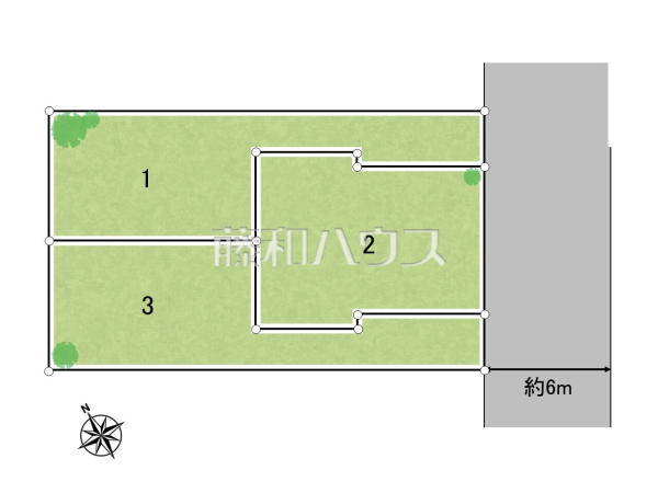 全体区画図 【東久留米市前沢5丁目】 全体区画図 【東久留米市前沢5丁目】