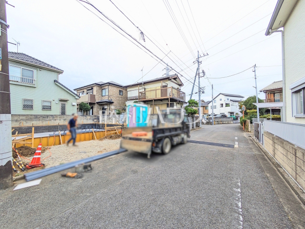 接道状況および現場風景 【東大和市南街3丁目】 接道状況および現場風景 【東大和市南街3丁目】