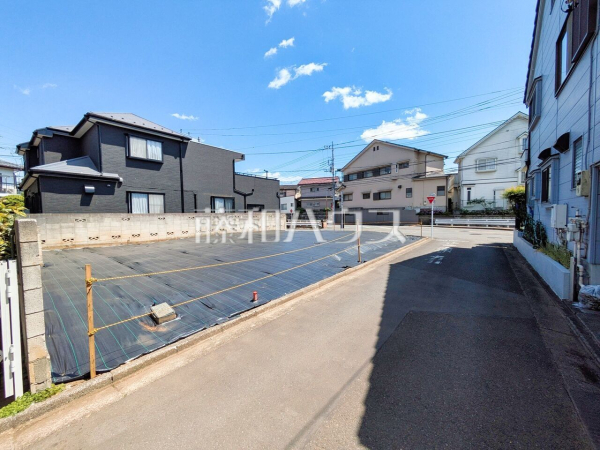 接道状況および現場風景 【東村山市恩多町1丁目】 接道状況および現場風景 【東村山市恩多町1丁目】