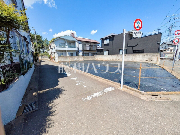 接道状況および現場風景 【東村山市恩多町1丁目】 接道状況および現場風景 【東村山市恩多町1丁目】