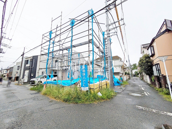 接道状況および現場風景 【小金井市東町1丁目】 接道状況および現場風景 【小金井市東町1丁目】