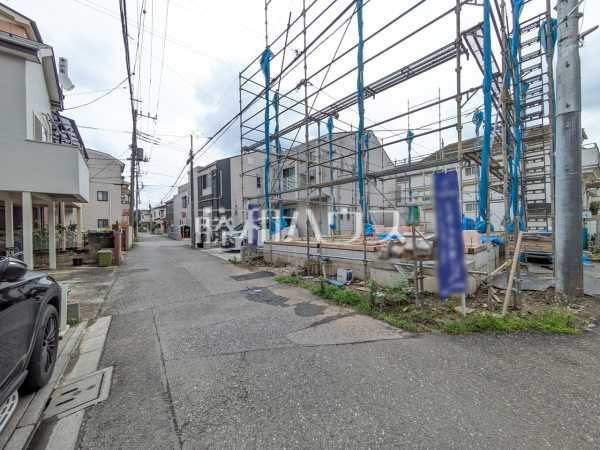 接道状況および現場風景 【小金井市東町1丁目】 接道状況および現場風景 【小金井市東町1丁目】