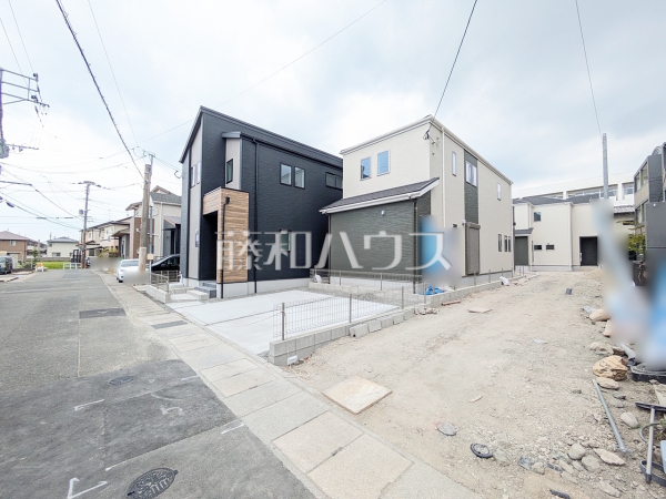3号棟 接道状況および現場風景 【福岡市早良区次郎丸4丁目】 3号棟 接道状況および現場風景 【福岡市早良区次郎丸4丁目】