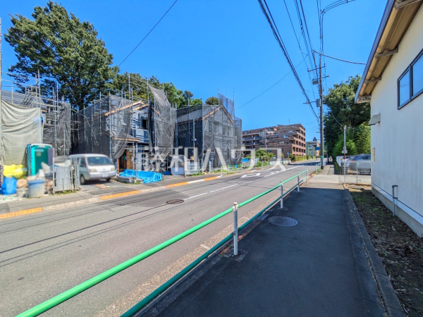 接道状況および現場風景 【小平市回田町】 接道状況および現場風景 【小平市回田町】
