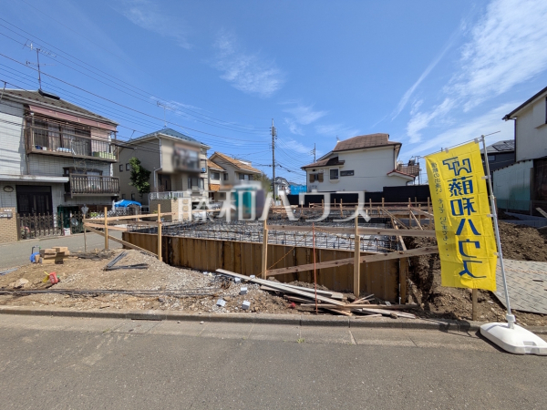 ≪1号棟 外観≫角地のため日当たり・通風良好の開放的な立地です◎【府中市若松町3丁目】 ≪1号棟 外観≫角地のため日当たり・通風良好の開放的な立地です◎【府中市若松町3丁目】