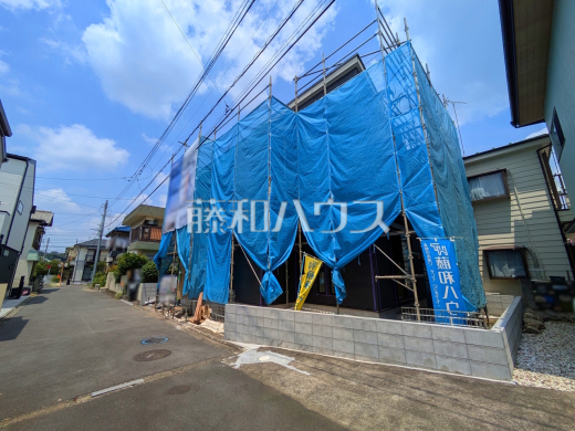 接道状況および現場風景 【日野市東豊田1丁目】
