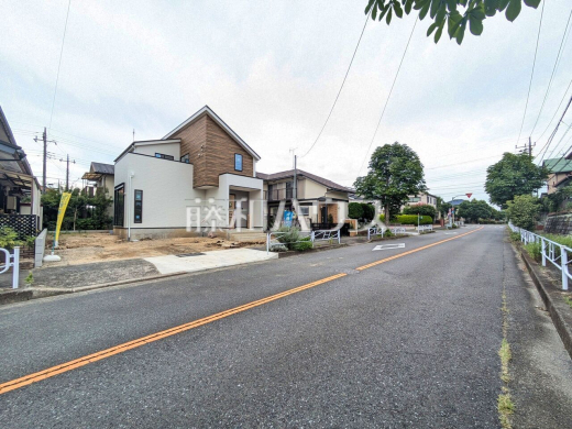 接道状況および現場風景 【八王子市北野台2丁目】