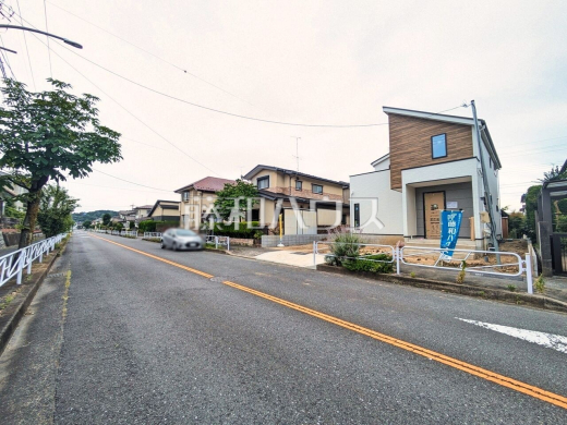 接道状況および現場風景 【八王子市北野台2丁目】
