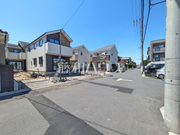 接道状況および現場風景 【小平市花小金井8丁目】 接道状況および現場風景 【小平市花小金井8丁目】