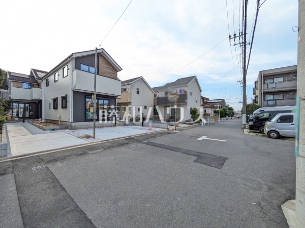 接道状況および現場風景 【小平市花小金井8丁目】 接道状況および現場風景 【小平市花小金井8丁目】