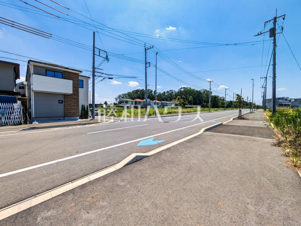 接道状況および現場風景 【所沢市大字上安松】 接道状況および現場風景 【所沢市大字上安松】