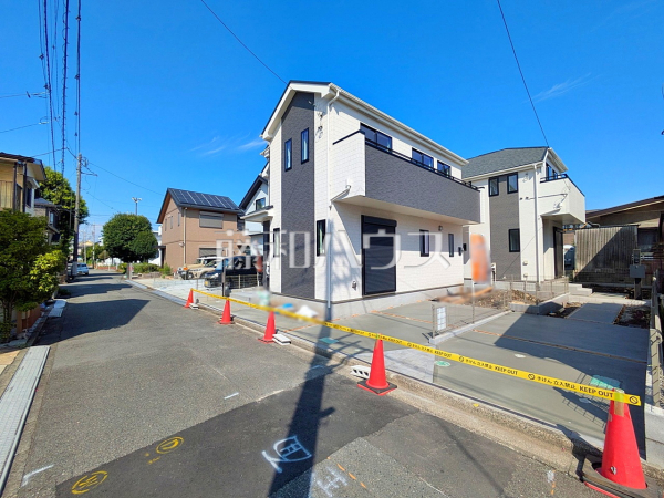 接道状況および現場風景 【昭島市朝日町4丁目】 接道状況および現場風景 【昭島市朝日町4丁目】