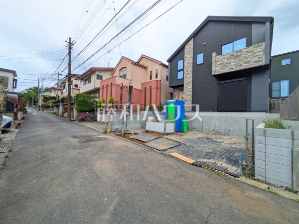 接道状況および現場風景 【八王子市長沼町】 接道状況および現場風景 【八王子市長沼町】