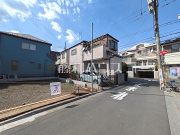 接道状況および現場風景