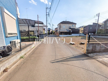接道状況および現場風景