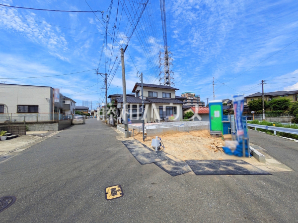 接道状況および現場風景 【福岡市城南区樋井川6丁目】 接道状況および現場風景 【福岡市城南区樋井川6丁目】
