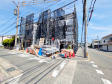 接道状況および現場風景 【福岡市西区小戸3丁目】 接道状況および現場風景 【福岡市西区小戸3丁目】