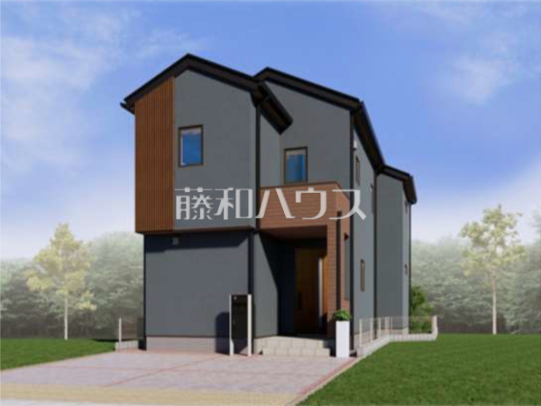 2号棟 完成予想図(外観) 【所沢市小手指南4丁目】 2号棟 完成予想図(外観) 【所沢市小手指南4丁目】