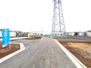 接道状況および現場風景