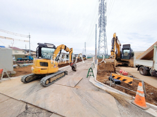 現場風景 【立川市若葉町2丁目】 平日のご案内も可能です。まずはお気軽にお問合せ下さいませ。