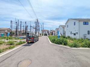 接道状況および現場風景