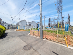 接道状況および現場風景