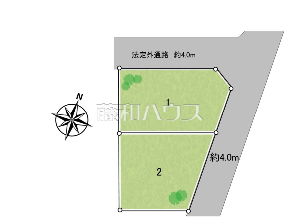 全体区画図 【世田谷区祖師谷5丁目】 全体区画図 【世田谷区祖師谷5丁目】