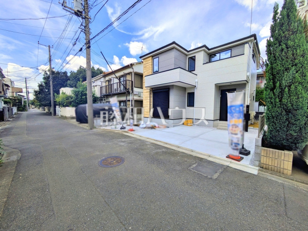 接道状況および現場風景 【小平市花小金井5丁目】 接道状況および現場風景 【小平市花小金井5丁目】
