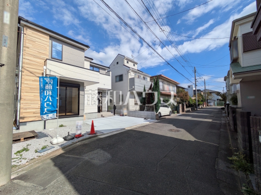 接道状況および現場風景 【小平市花小金井5丁目】