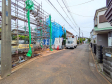 接道状況および現場風景 【小平市花小金井5丁目】 接道状況および現場風景 【小平市花小金井5丁目】