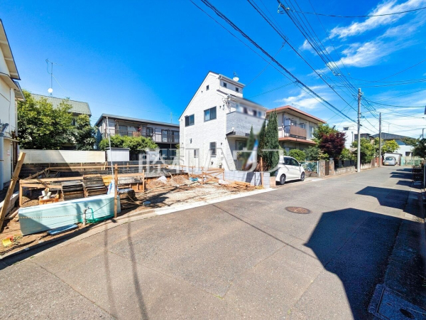 接道状況および現場風景 【小平市花小金井5丁目】 接道状況および現場風景 【小平市花小金井5丁目】