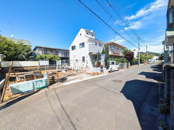 接道状況および現場風景 【小平市花小金井5丁目】 接道状況および現場風景 【小平市花小金井5丁目】