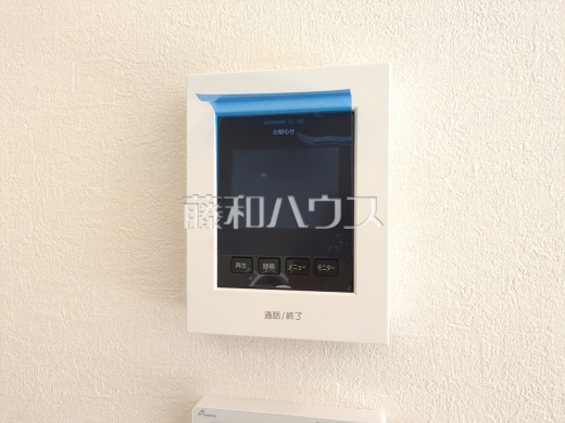 TVモニター付インターホン 【小平市花小金井5丁目】 防犯に役立つTVモニター付インターホン