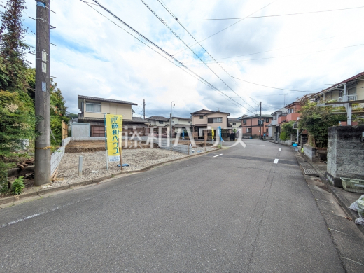 接道状況および現場風景 【八王子市西寺方町】