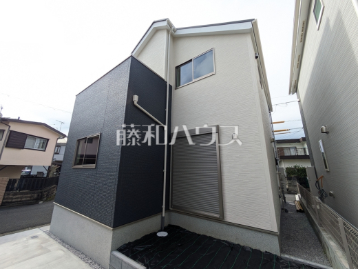 1号棟 接道状況および現場風景 【八王子市西寺方町】
