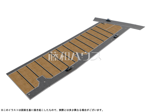 造成完了予想図 【清瀬市野塩3丁目】 建物のプレゼンをさせていただきますので、実際の完成イメージを思い描いていただくことができます。お気軽にお問合せ下さい。