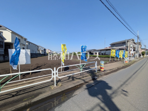 接道状況および現場風景