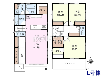 建物プラン例(間取図)