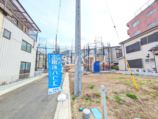 接道状況および現場風景 【志木市本町2丁目】 接道状況および現場風景 【志木市本町2丁目】
