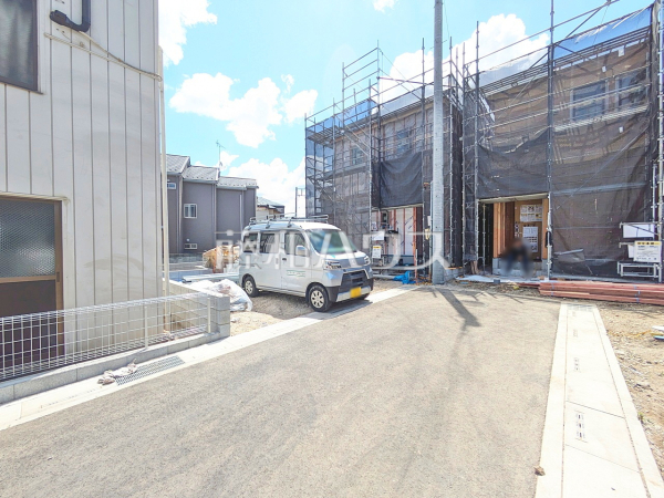 接道状況および現場風景 【志木市本町2丁目】 接道状況および現場風景 【志木市本町2丁目】