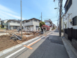 接道状況および現場風景 【朝霞市三原4丁目】 接道状況および現場風景 【朝霞市三原4丁目】