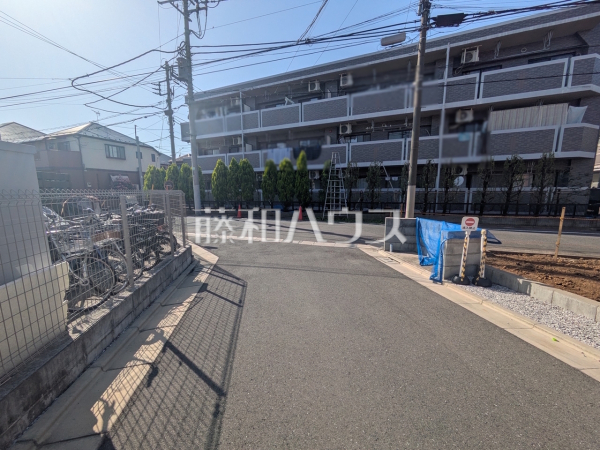 接道状況および現場風景 【練馬区石神井町8丁目】 接道状況および現場風景 【練馬区石神井町8丁目】