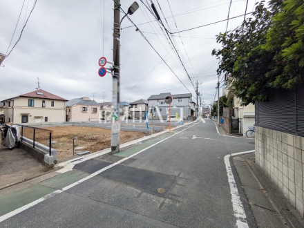 接道状況および現場風景 【練馬区下石神井2丁目】/撮影日2026/10/13