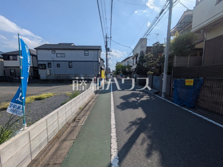 接道状況および現場風景 【練馬区下石神井2丁目】/撮影日2026/04/16